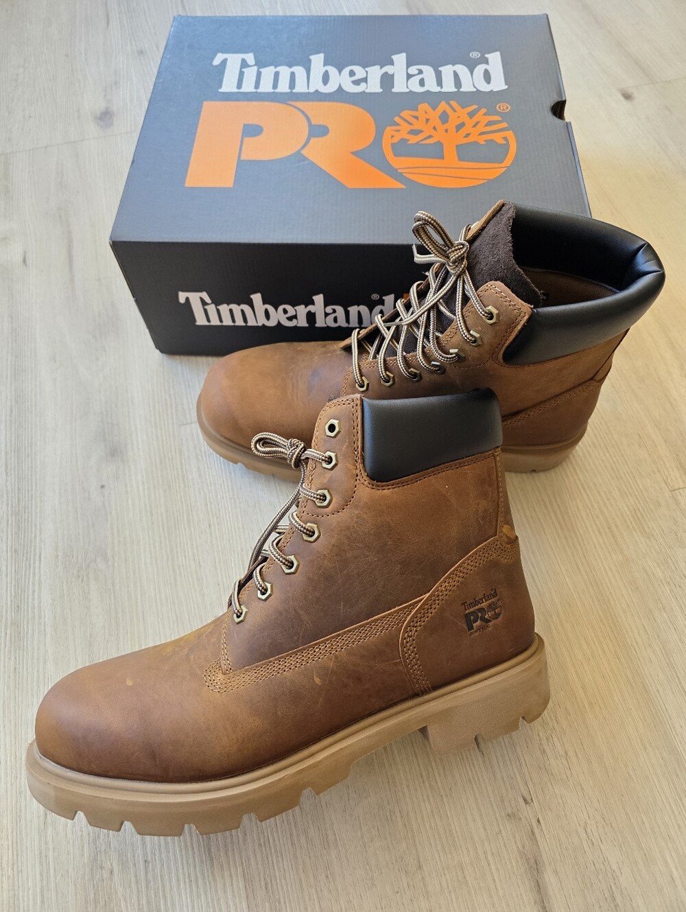 Timberland PRO Sawhorse 6" Composite Safety Toe Men's Size 11.5 Brown
